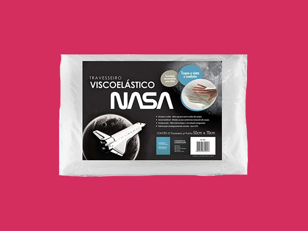 Top 10 Melhores Travesseiros com Tecnologia da NASA - Viscoelástico