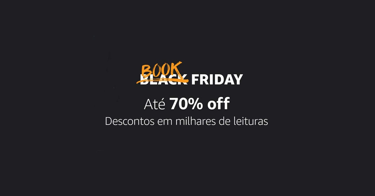 Últimas Horas! As Melhores Promoções da Book Friday da Amazon